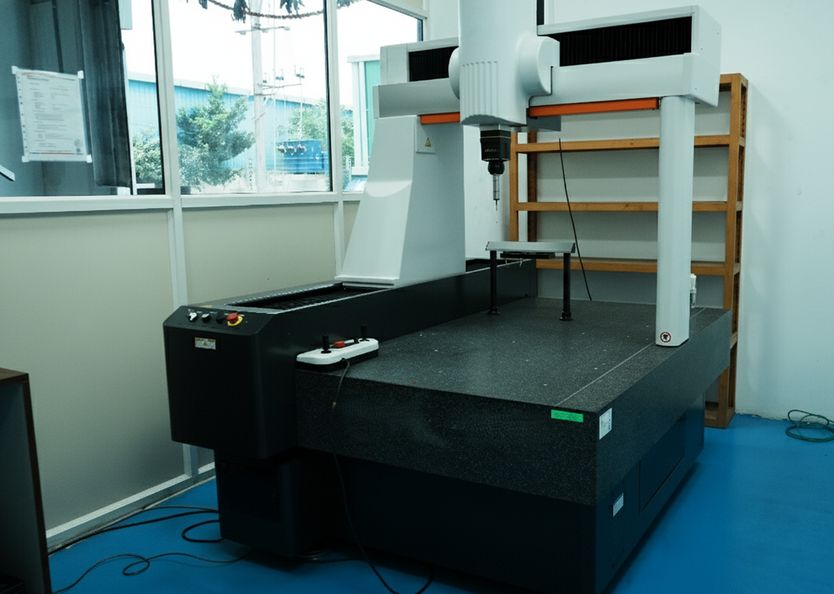 Mitutoyo CRYSTA-Apex V coordinate measuring machine on its granite table