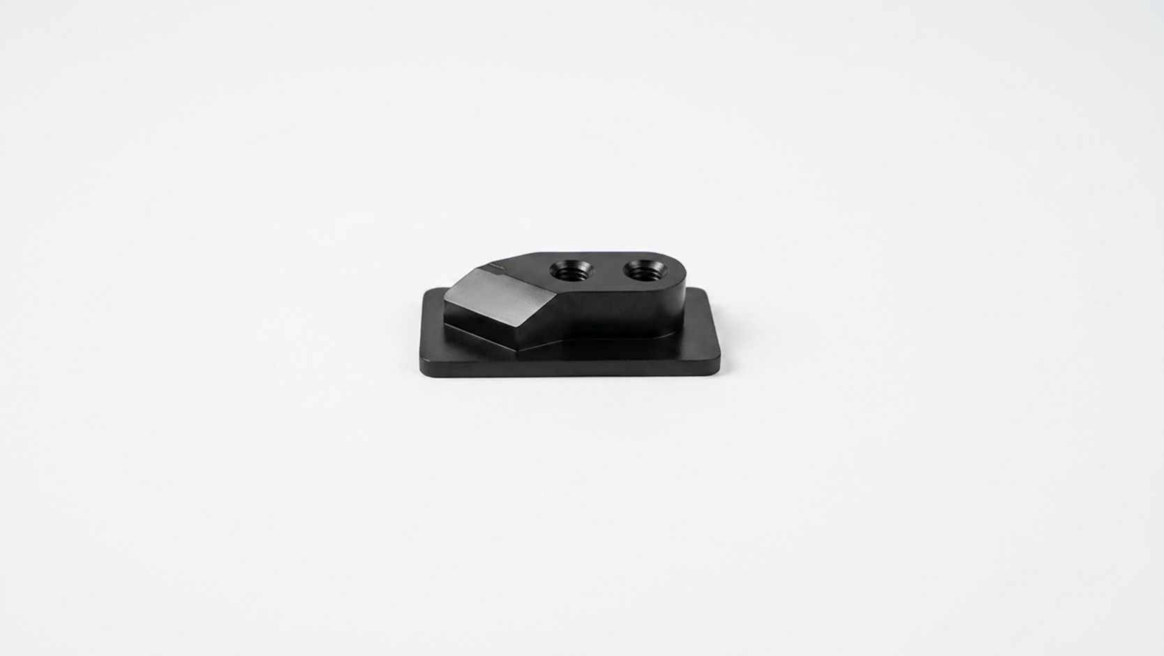 Precision turned component with external threading