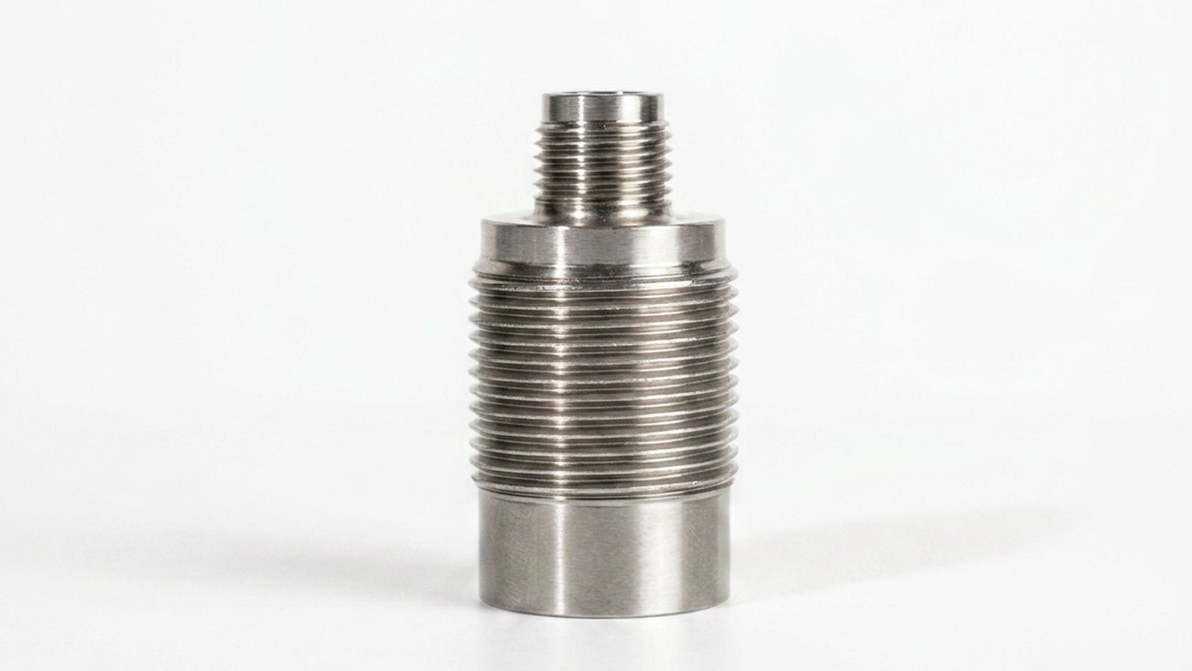Long machined marine component